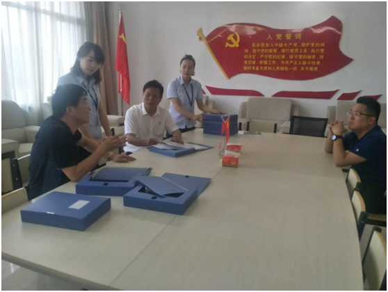 “ 看听谈查 ”板 找短板  党建巡查促提升——B体育在线平台（中国）官网集团党委开展基层党建工作巡查