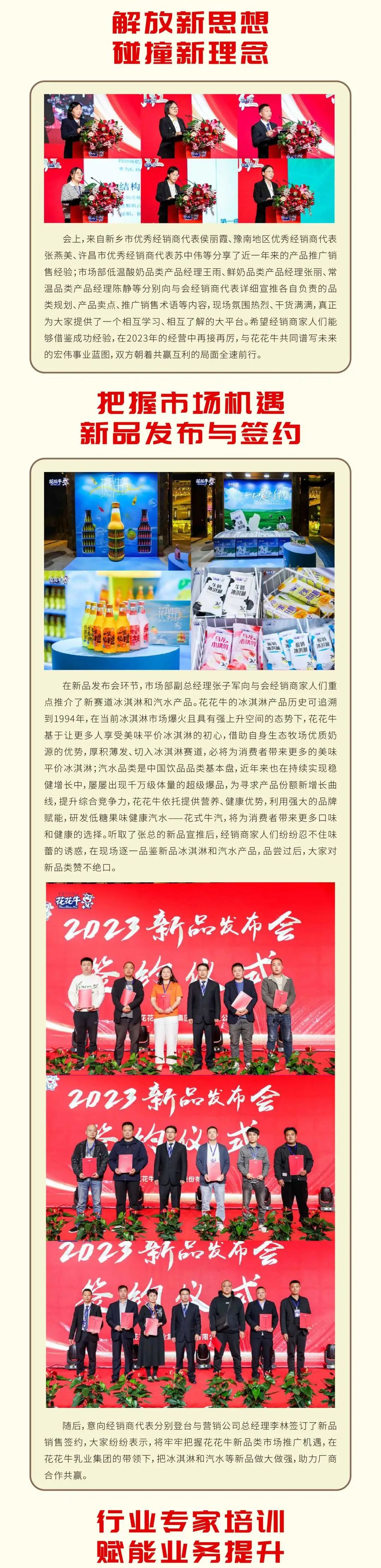 共赢 开门红·创新 赢未来｜B体育在线平台（中国）官网乳业集团召开2023年度营销大会