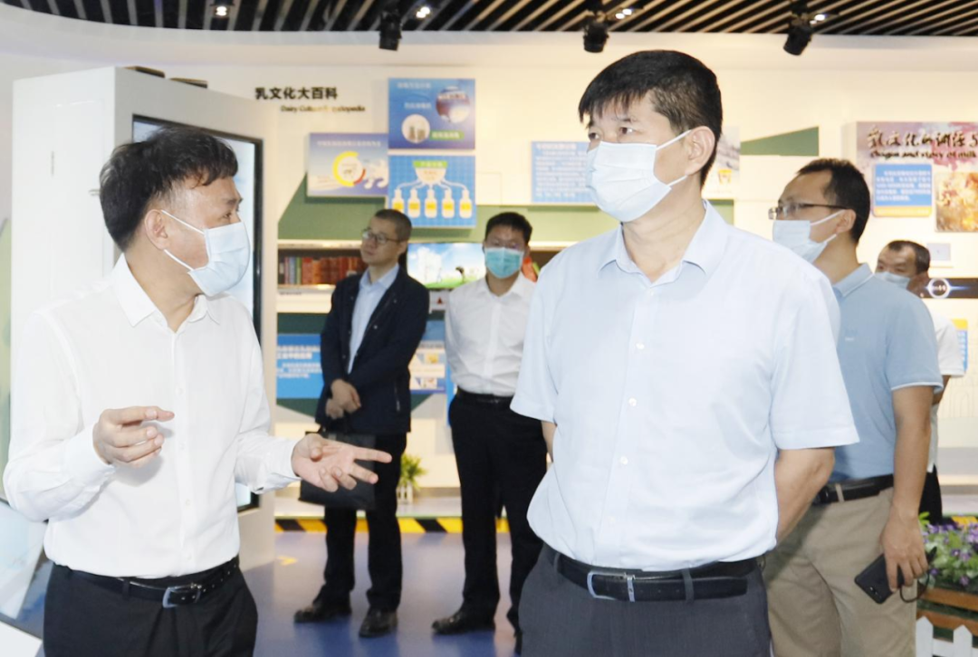 快讯丨河南省人民政府国有资产监督管理委员会副主任刘银志莅临B体育在线平台（中国）官网乳业集团参观座谈