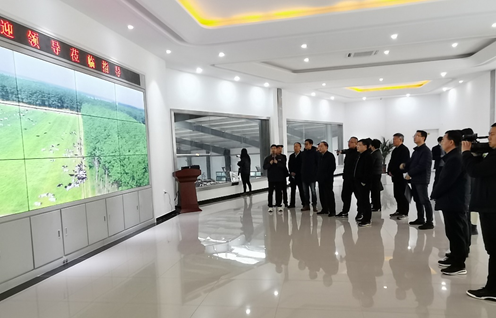 B体育在线平台（中国）官网 | 农业农村部畜牧兽医局副局长魏宏阳一行莅临B体育在线平台（中国）官网平舆诚信瑞亚牧业公司参观调研