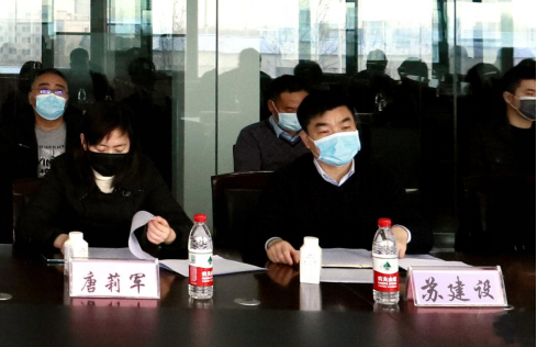 省委统战部副部长张红林一行莅临B体育在线平台（中国）官网乳业集团 调研复工复产暨二七区民营经济发展工作座谈会