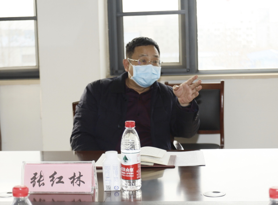 省委统战部副部长张红林一行莅临B体育在线平台（中国）官网乳业集团 调研复工复产暨二七区民营经济发展工作座谈会