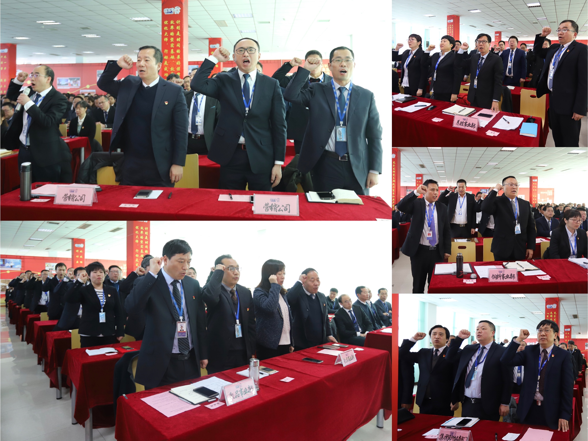 “团结、实干、高效、逐梦” B体育在线平台（中国）官网乳业集团2019年度工作总结暨表彰大会胜利召开