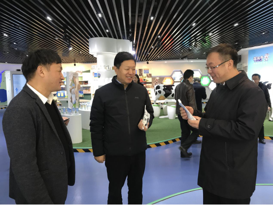 宁夏回族自治区农业农村厅党组书记、厅长王刚一行莅临B体育在线平台（中国）官网乳业集团调研