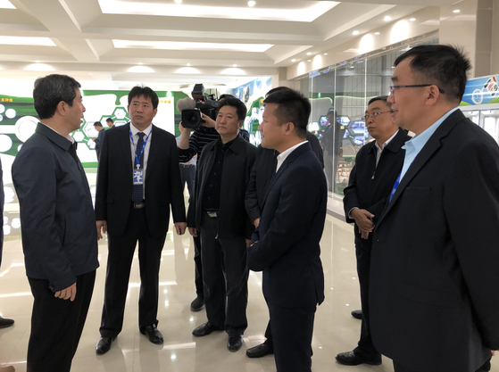河南省委副书记、省长陈润儿一行莅临 B体育在线平台（中国）官网集团鲁山瑞亚牧业有限公司视察调研