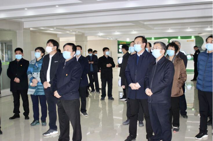 平顶山市委书记周斌一行莅临B体育在线平台（中国）官网乳业集团 鲁山瑞亚牧业有限公司调研疫情防控和复工复产情况