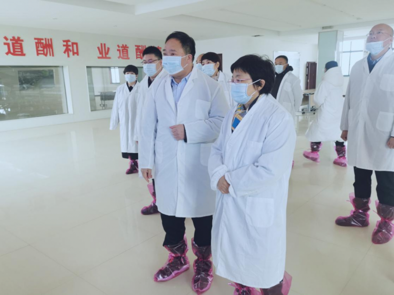 河南省郑州市人民政府副市长李凤芝一行莅临B体育在线平台（中国）官网河南瑞亚参观调研
