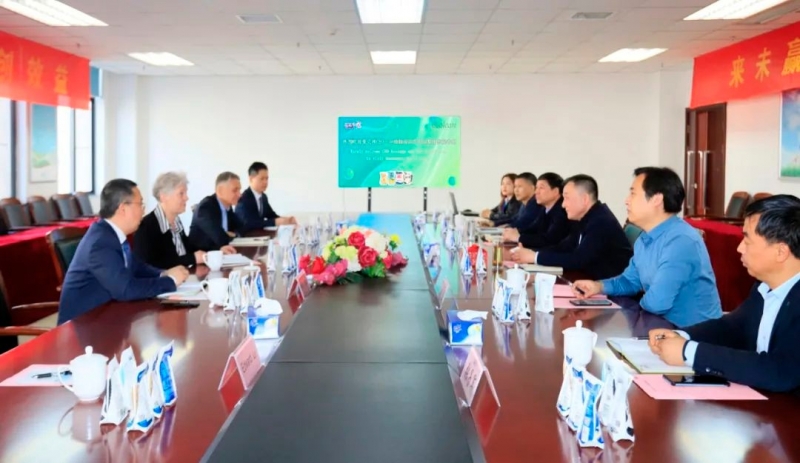深化合作交流 互信共赢发展丨瑞典爱克林公司首席执行官 Ms.Marie Samuelsson 一行莅临B体育在线平台（中国）官网乳业