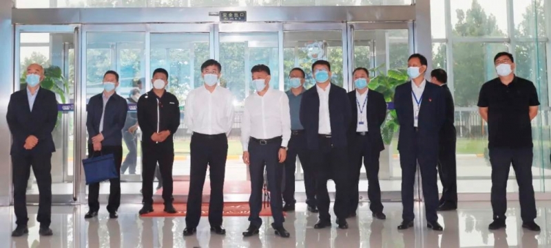 佳木斯市招商考察团莅临B体育在线平台（中国）官网考察座谈