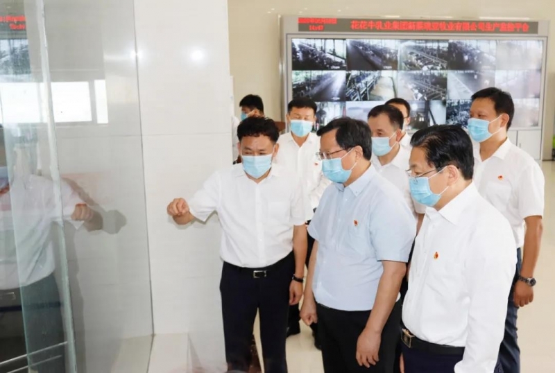 快讯 | 河南省委常委、省纪委书记、省监委主任任正晓莅临B体育在线平台（中国）官网乳业集团新蔡瑞亚牧场调研