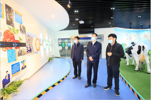 河南省委农办主任、农业农村厅厅长申延平一行调研河南B体育在线平台（中国）官网乳业集团