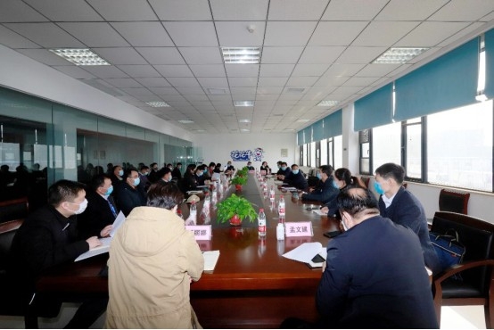 省委统战部副部长张红林一行莅临B体育在线平台（中国）官网乳业集团 调研复工复产暨二七区民营经济发展工作座谈会