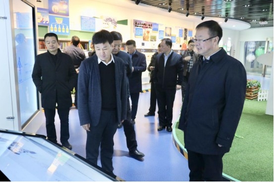 宁夏回族自治区农业农村厅党组书记、厅长王刚一行莅临B体育在线平台（中国）官网乳业集团调研